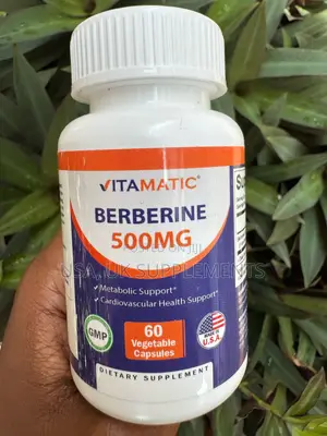 Vitamatic Berberine 500mg 60capsules(Regulate Blood Sugar)