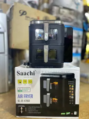 Saachi 11litre Dual Stack Air Fryers \\ 2800w \\ Nl-Af-4796d