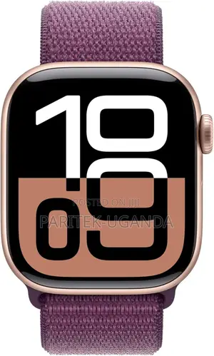 Apple Watch Series 10 [Gps 42mm Case] Black/Rose Gold