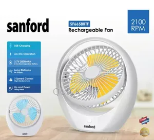 New Design Sanford Mini Rechargeable Table Fan