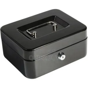 Cash Box With Coin Separator Tray-mult Colour