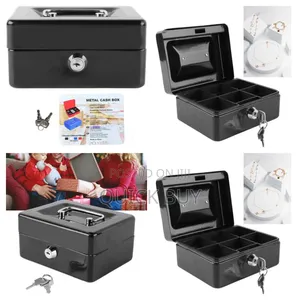 New Design Portable Robust Metal Cash Box
