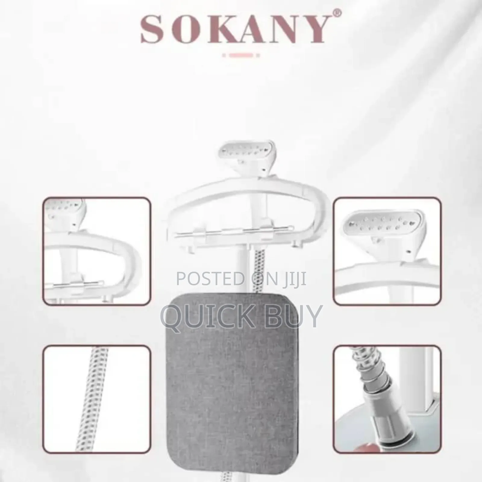 Sokany Sk-4007 Vertical Steamer 2.2 Liters Press Iron