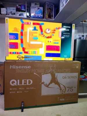 Brand New Hisense 75inches Qled4k Quantum Dot Display Tv