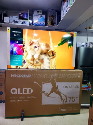 Newly Discounted Hisense 75inches Qled4k Pro Vidaa Smart Tv
