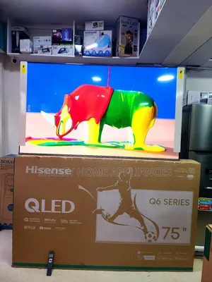 New Edition Q6 Series 75inches Hisense Quantum Dot Tv