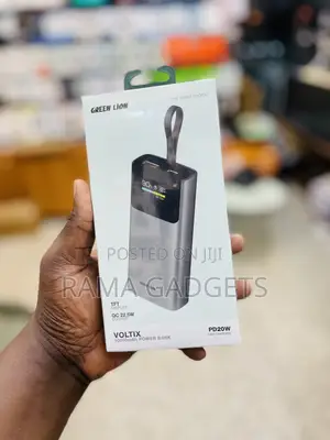 Green Lion Voltix 10000mah Power Bank Pd20w - Grey