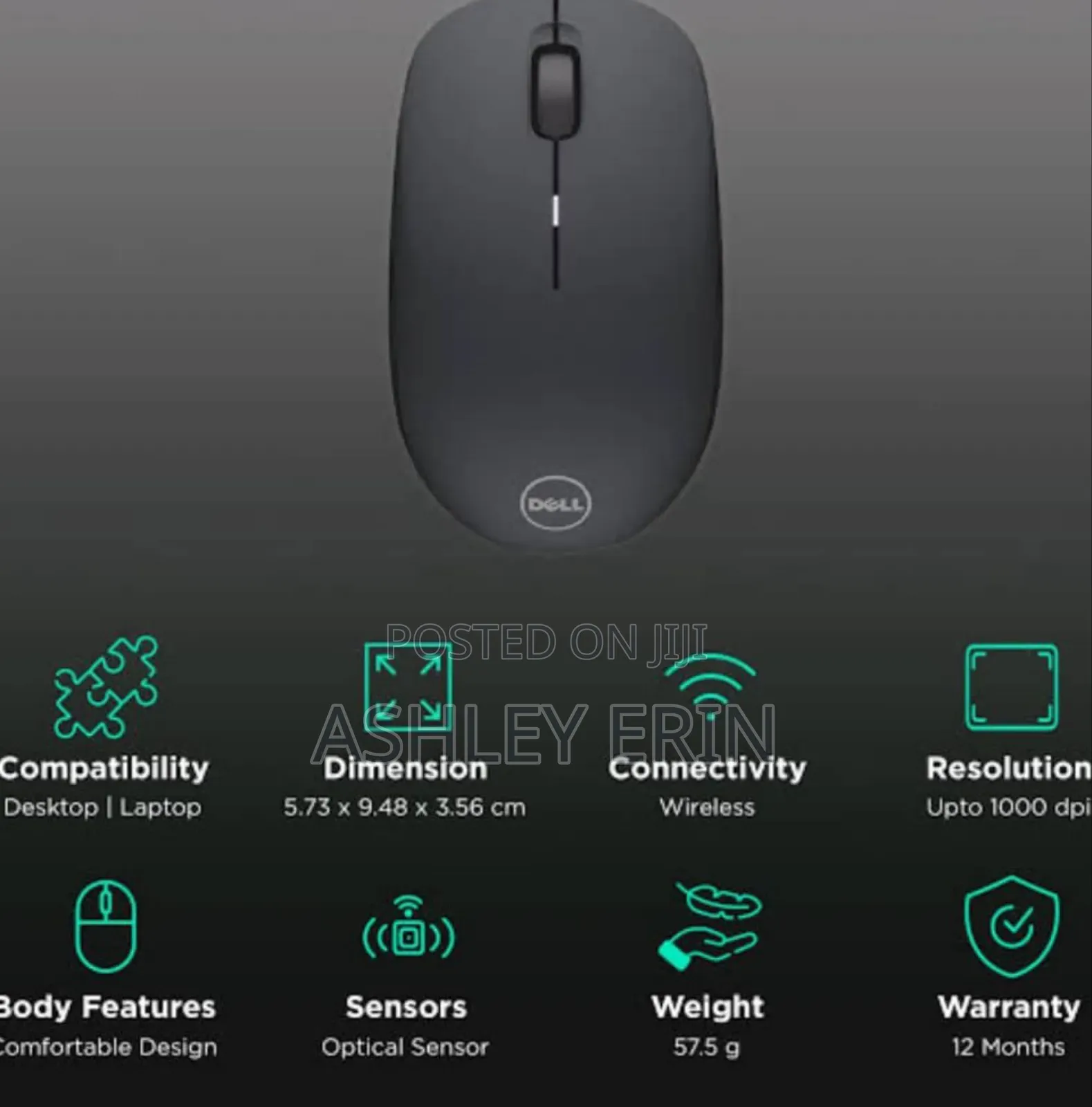 Dell Wm126 Wireless Optical Performance Mouse