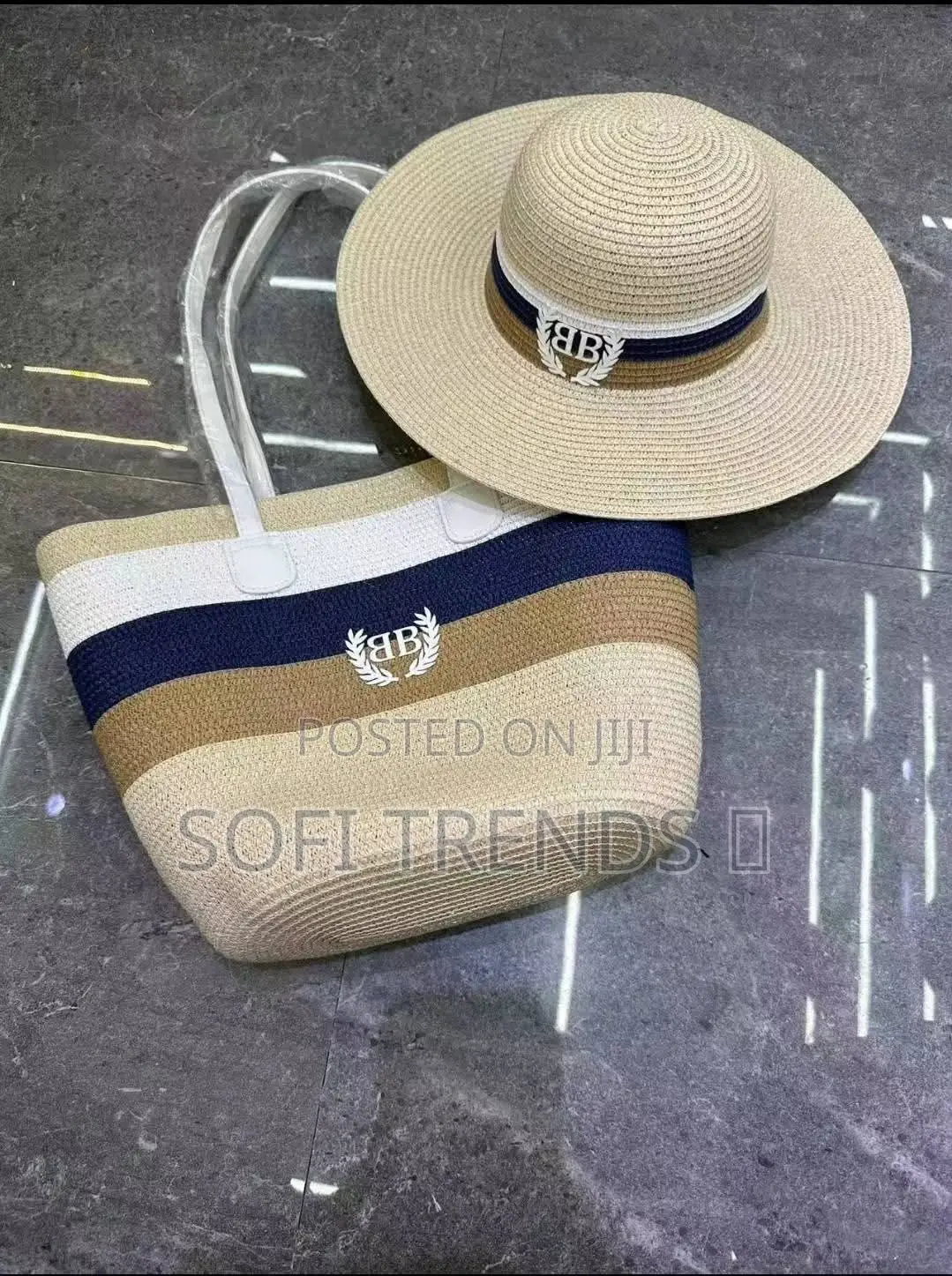 Ladies Beach Cap Handbag