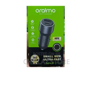 Oraimo Bullet 48w Car Charger.