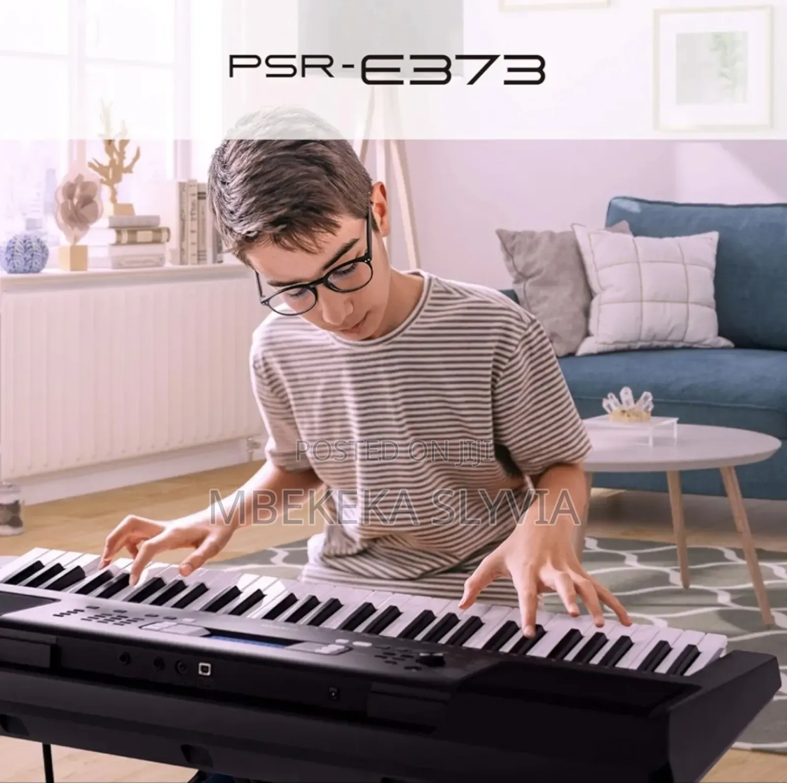 Yamaha Keyboard PSR-E383 61keys Portable Keyboard