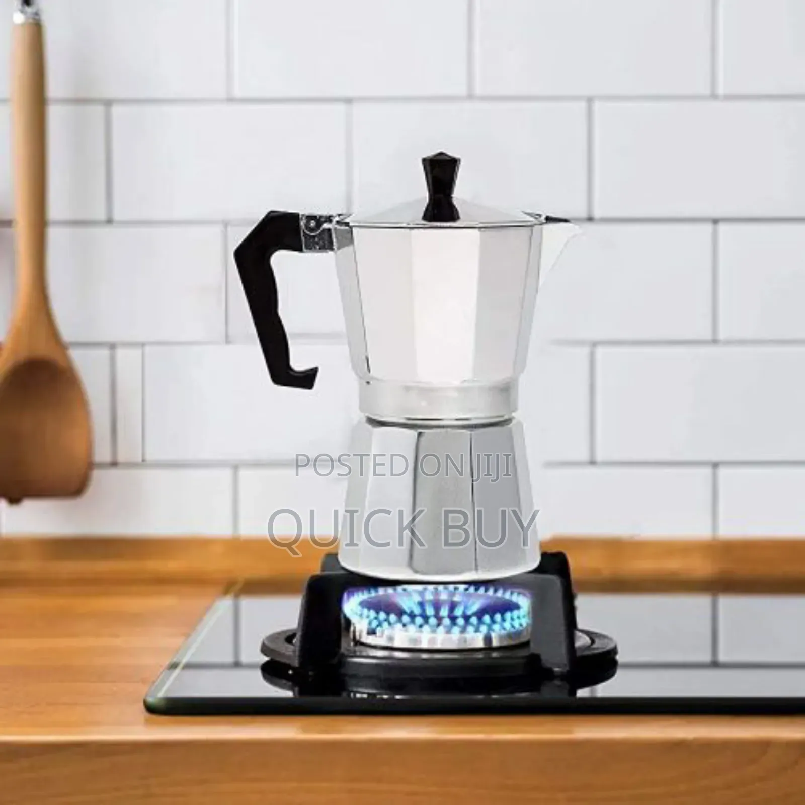 Coffee Maker Moka Pot Top Expresso Latte Stove Percolator