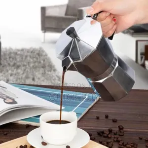 Coffee Maker Moka Pot Top Expresso Latte Stove Percolator