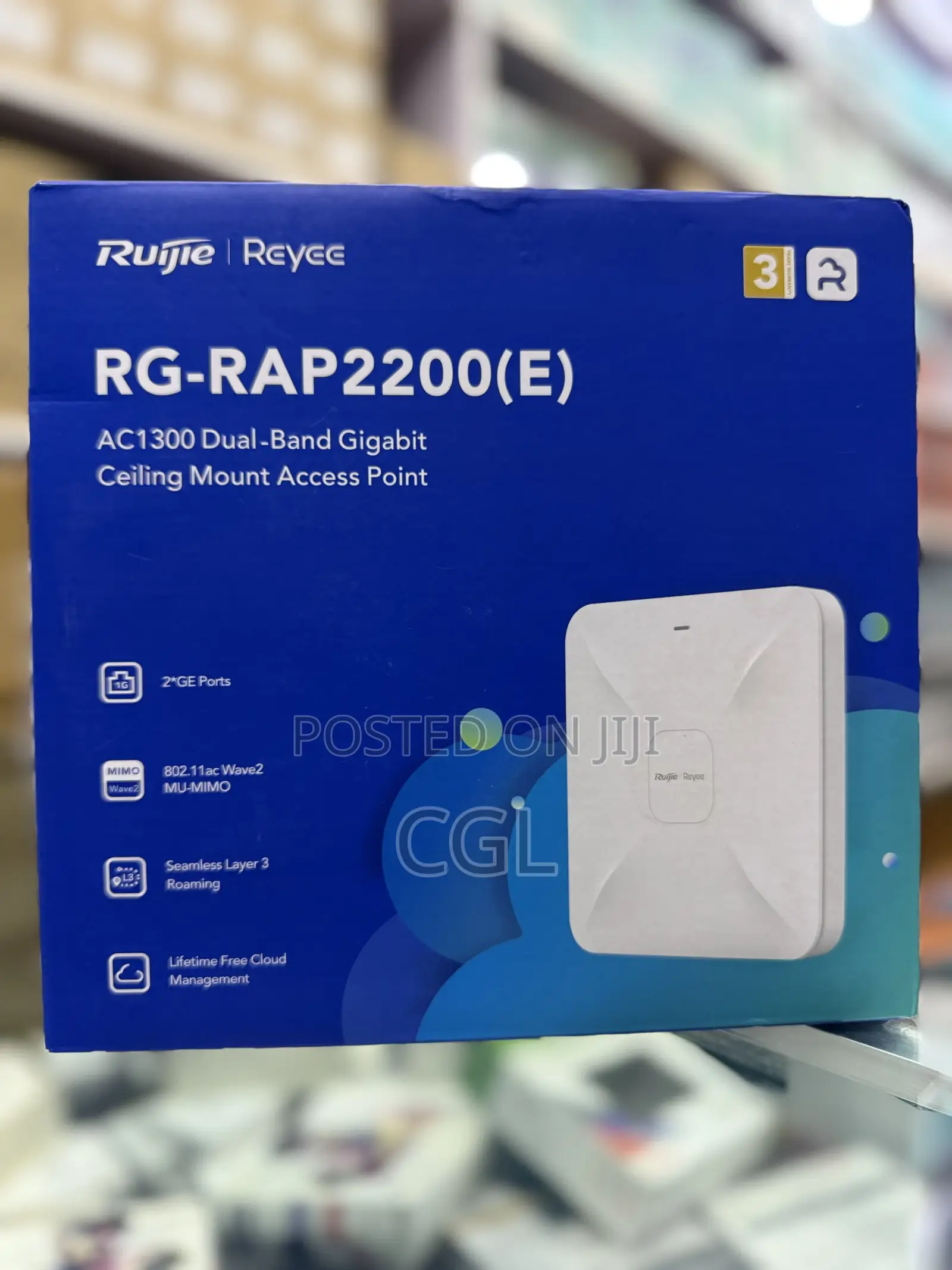 Ruijie Reyee Rg-Rap2200e Ac1300 Ceiling Access Point