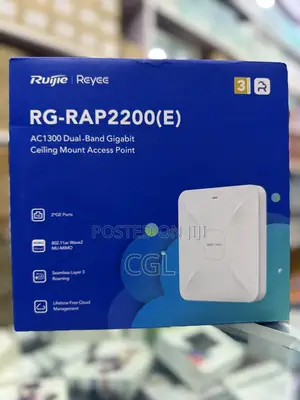 Ruijie Reyee Rg-Rap2200e Ac1300 Ceiling Access Point