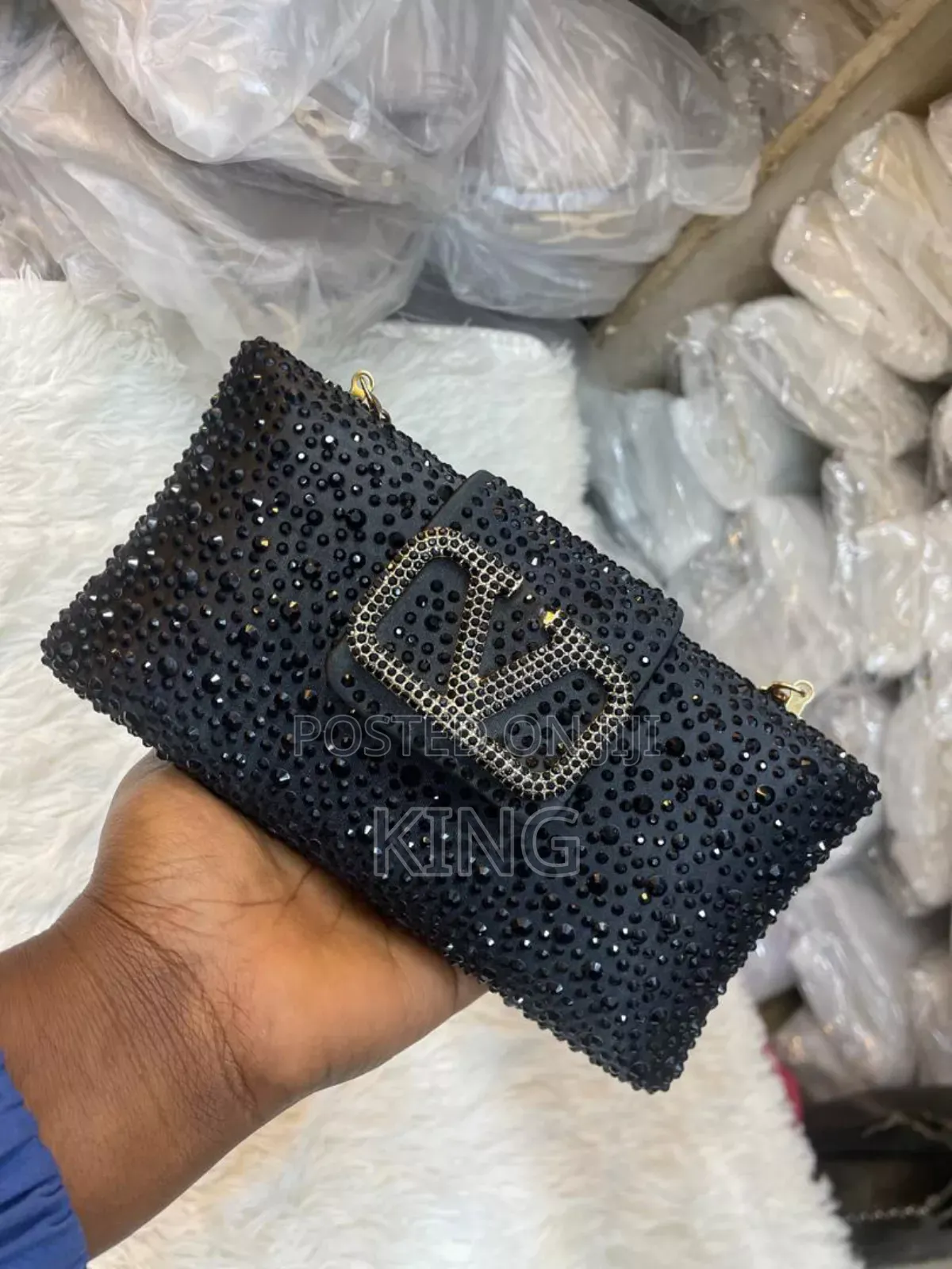 Black Clutch Wallet