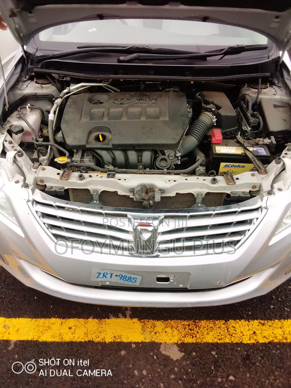 Toyota Premio 2012 Silver