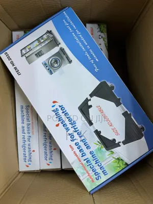 Adjustable, Movable Base for Washing Machines Refrigerators