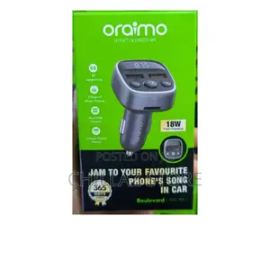 Oraimo Car Charger Modulator With 18w.