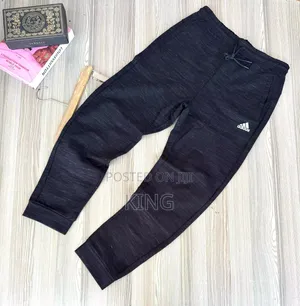 Black Adidas Sweater Pants