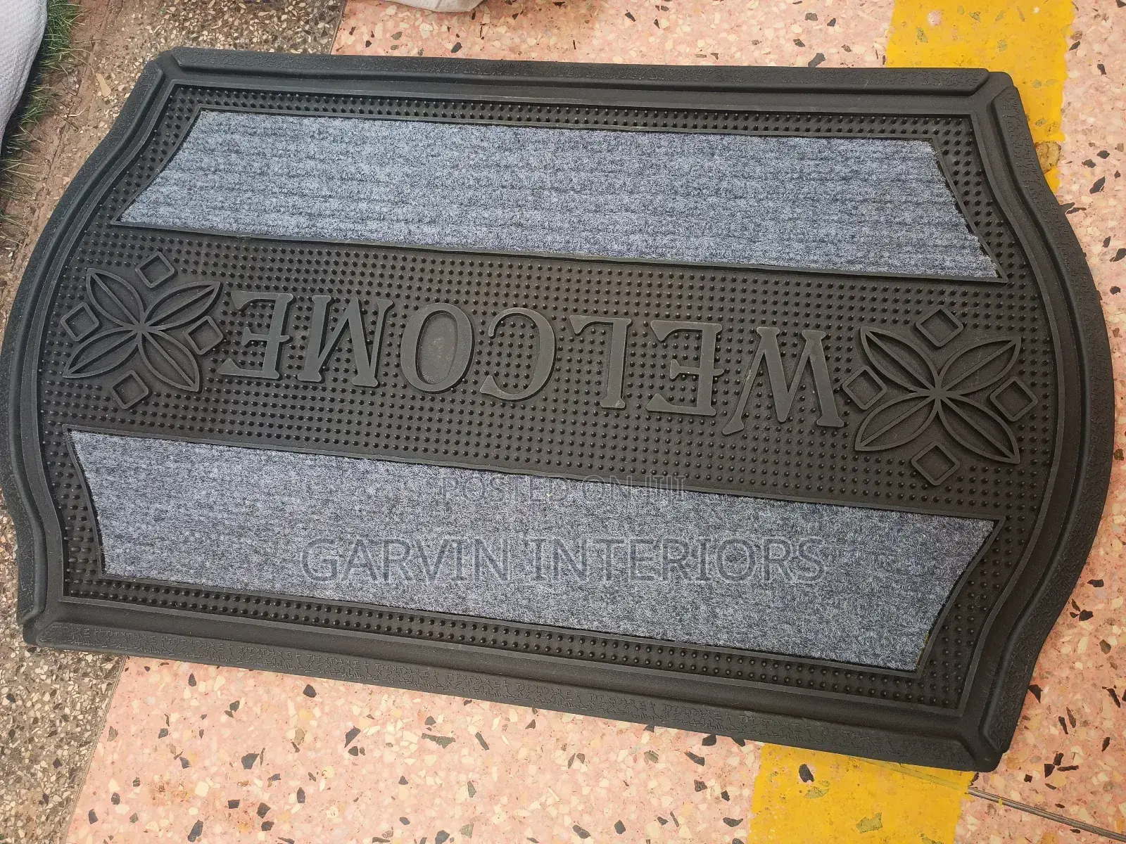 Black Rubber Doormats