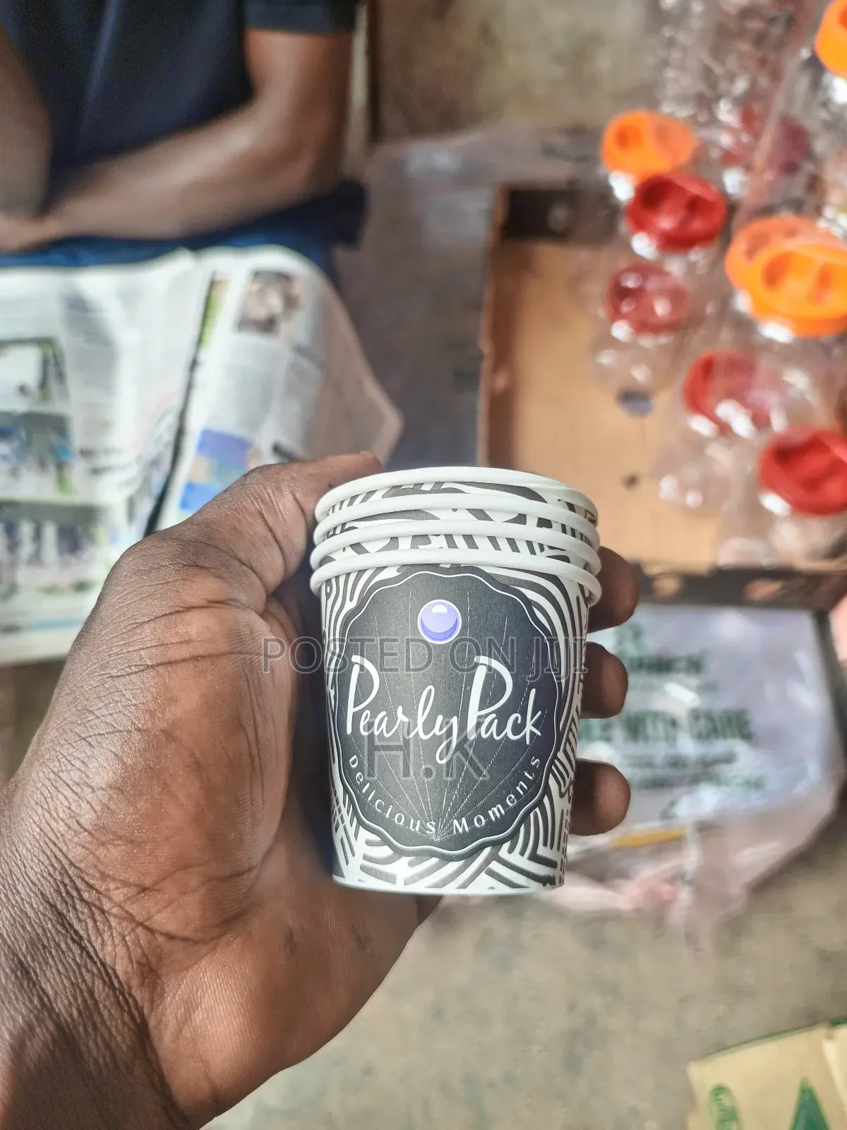 50pcs Disposable Paper Cups