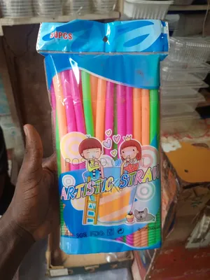 50pcs Artistic Straws
