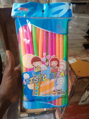 50pcs Artistic Straws