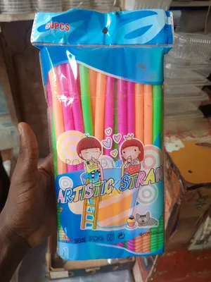 50pcs Artistic Straws