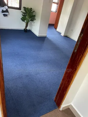 Flooring Blue Woolen Carpets