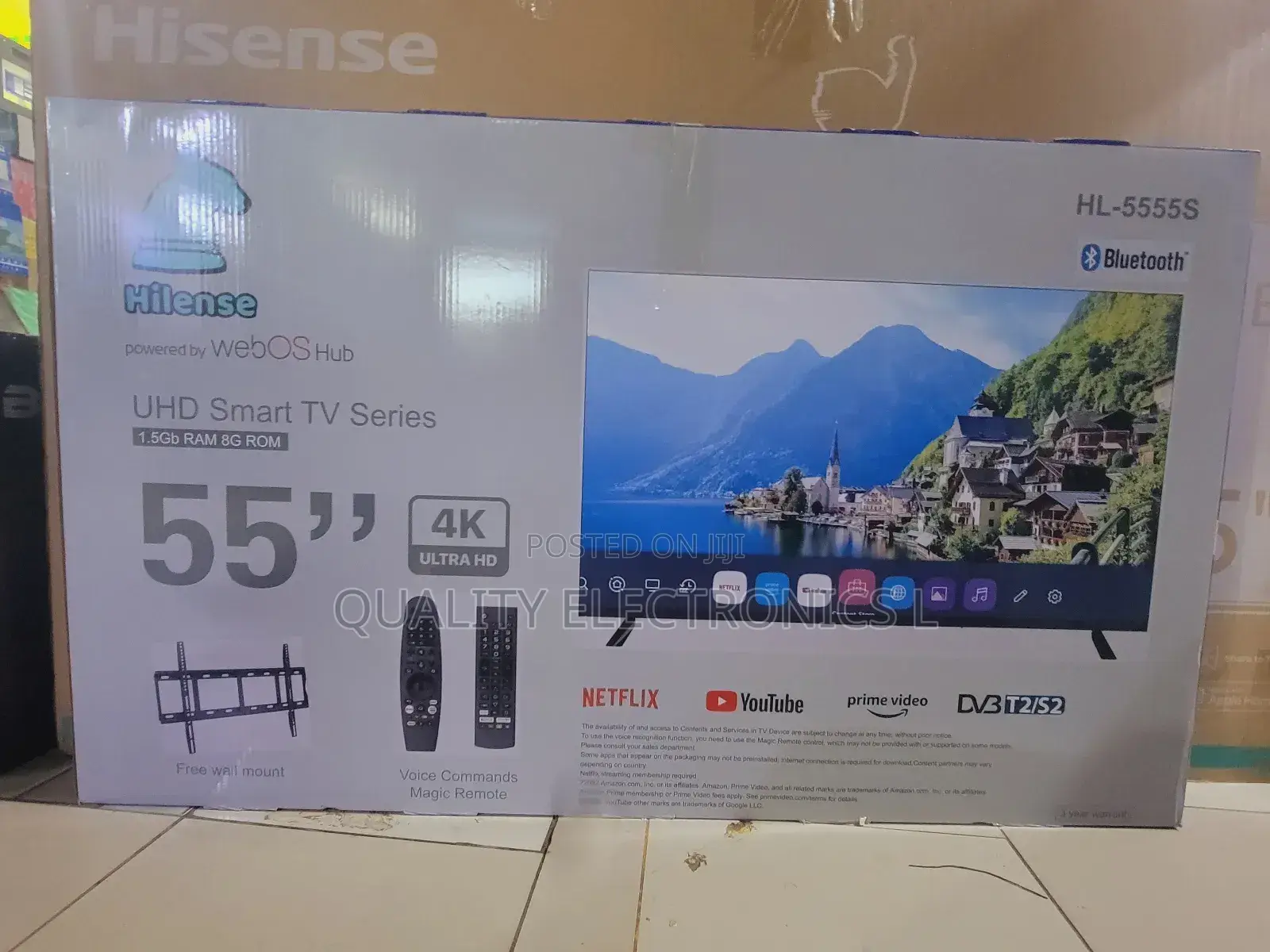 Hilense 55 Inches Smart Tv
