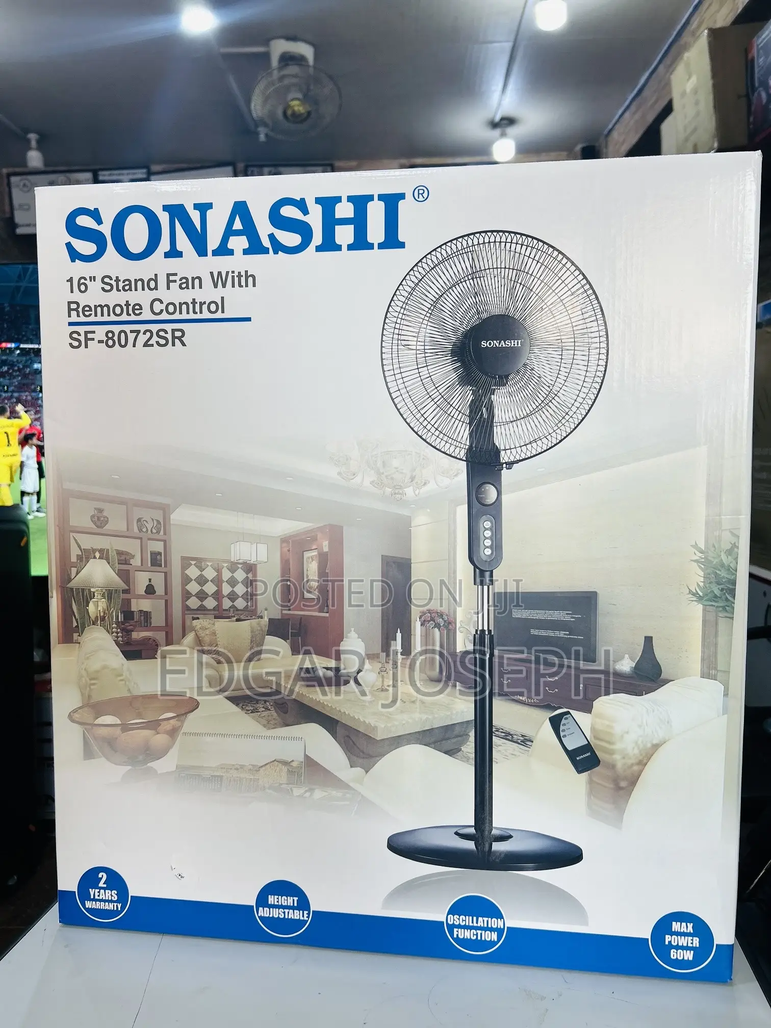 Sonashi Stand Fan With Remote