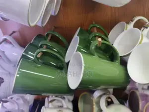 A Set of Green Mugs,