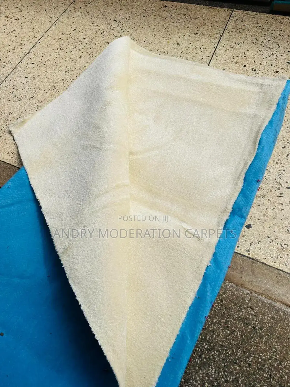 Off White Soft Galaxy Carpets