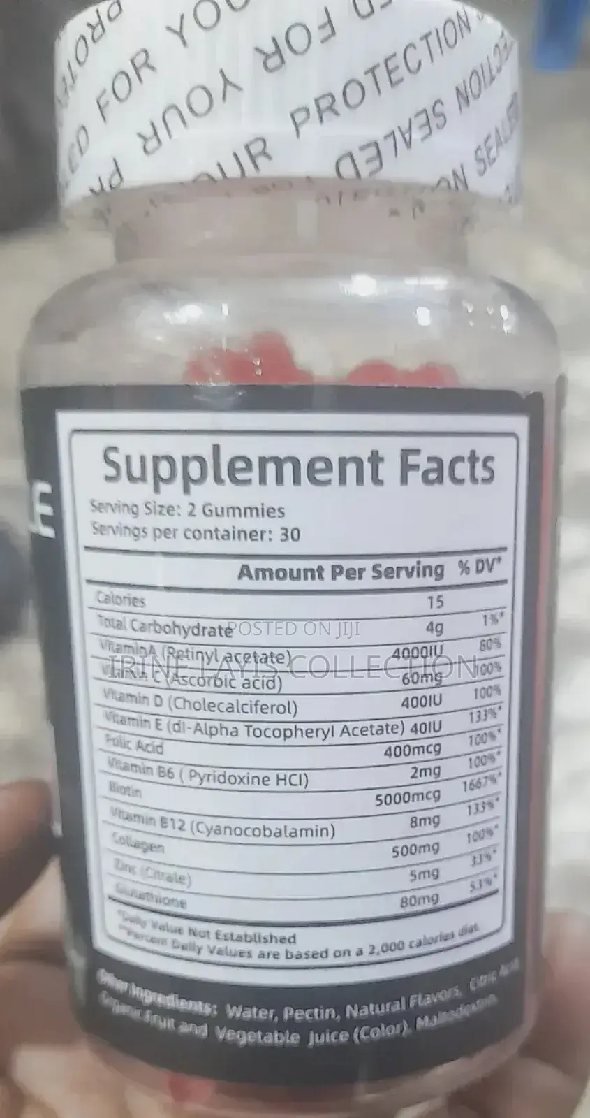 Dark Knuckles Whitening Gummies
