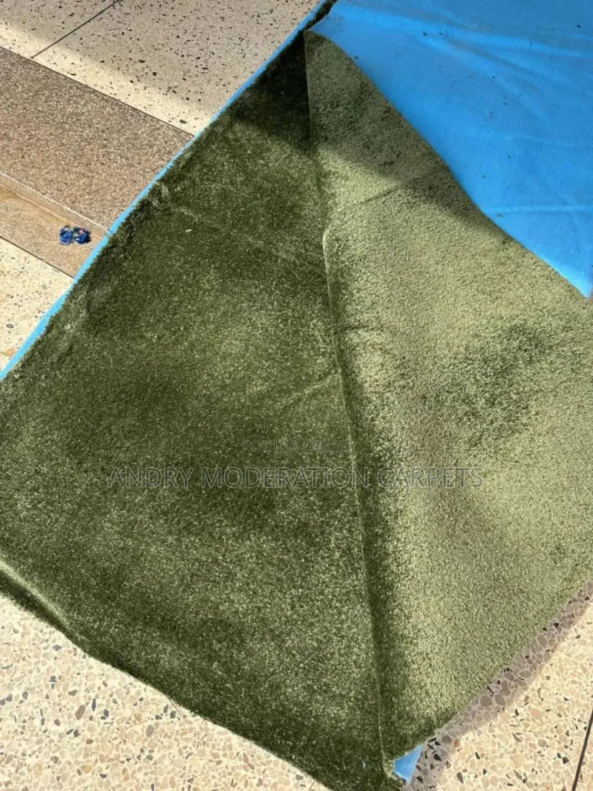 Brown and Arms Green Soft Galaxy Carpets