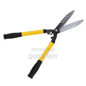 Heavy Duty Metal Garden Hedge Shear Cutter Black Yellow