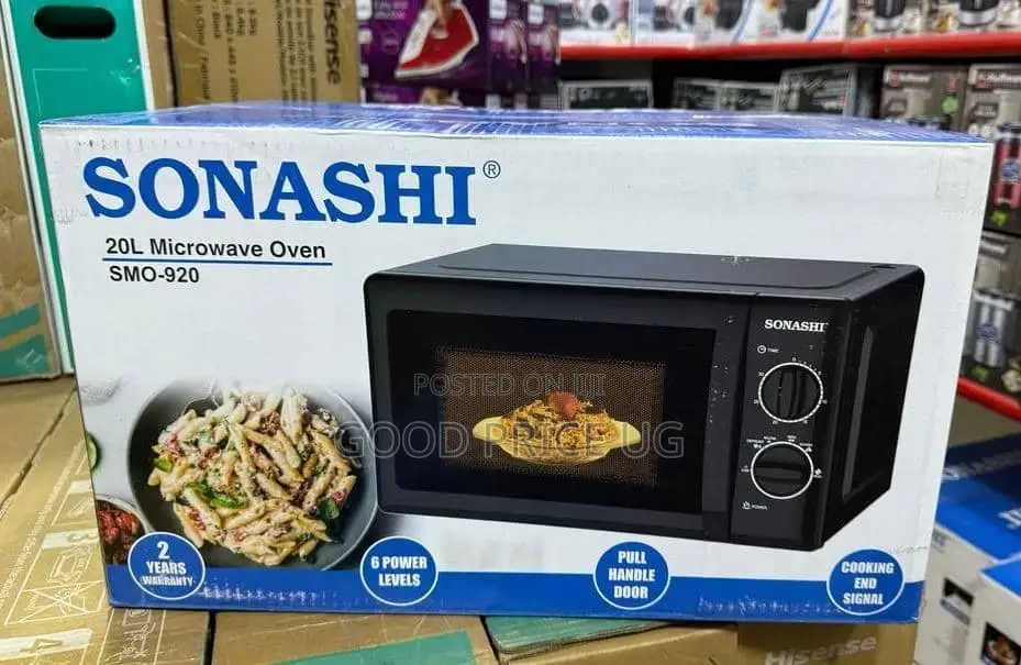 Sonashi 20l Microwave Oven Smo-920 6power Levels
