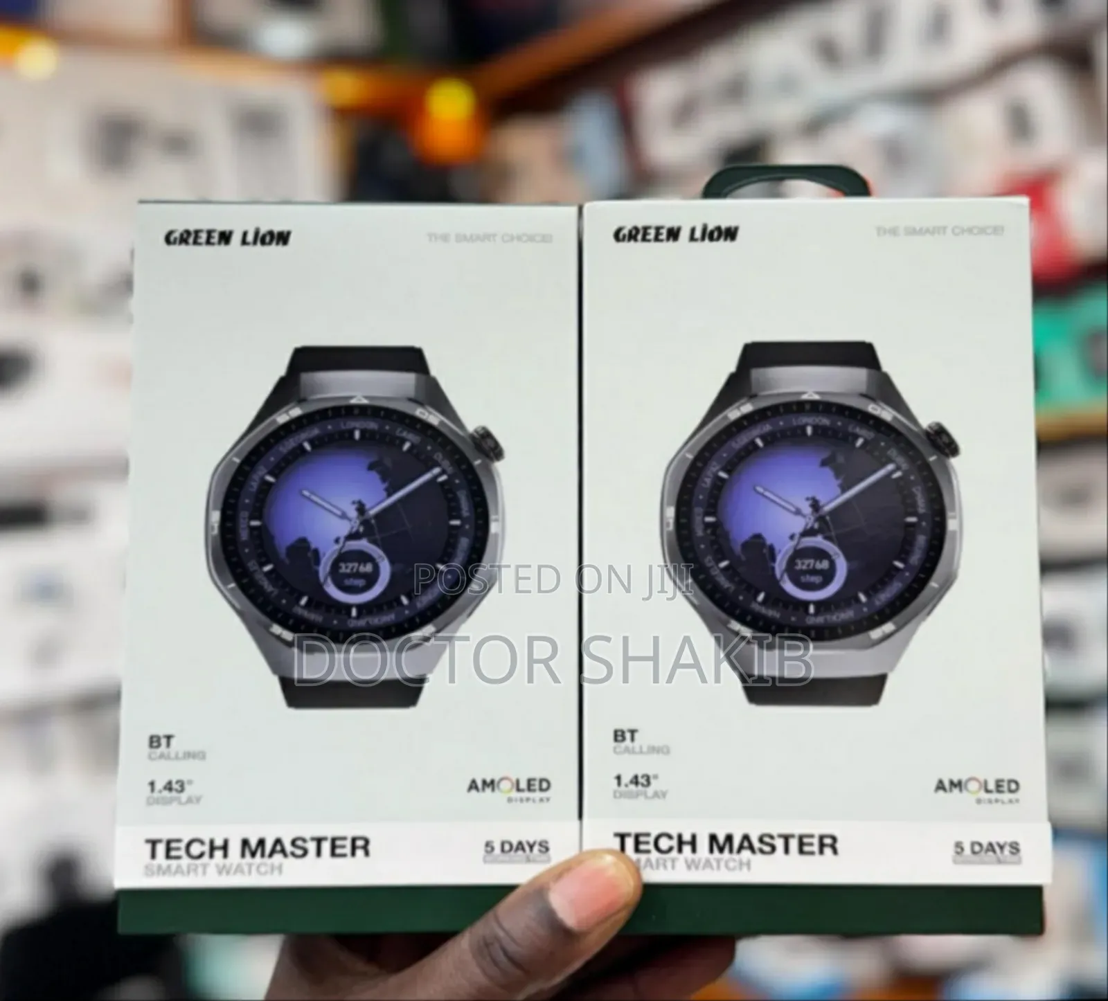 New Green Lion Tech Master Smart Watch