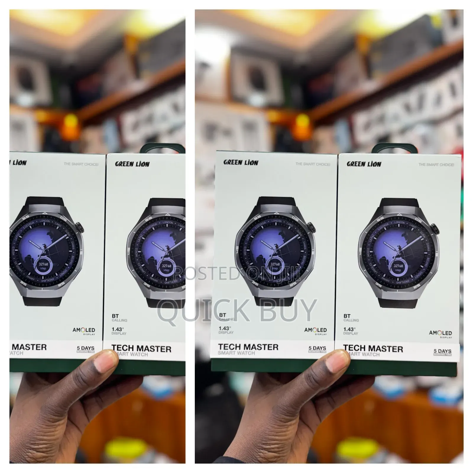 Green Lion Tech Master Smart Watch