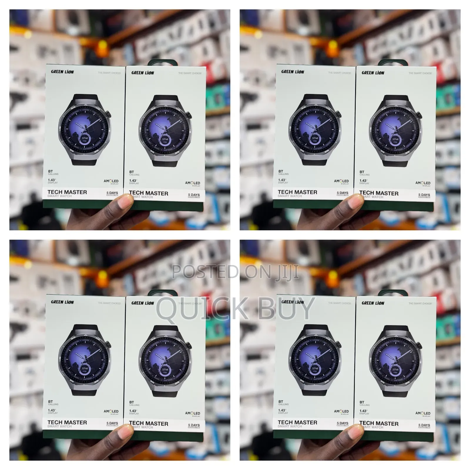 Green Lion Tech Master Smart Watch