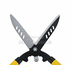 Quality Metal Garden Hedge Shear Cutter Black Yellow