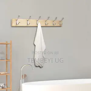 6 Hooks Multipurpose Coat, Towel Hangers