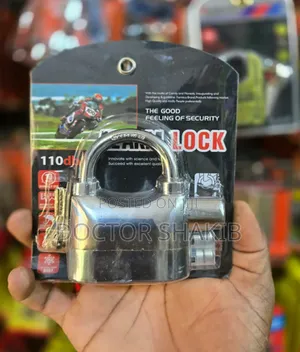 New Hardened Stainless Steel Alarm Padlock