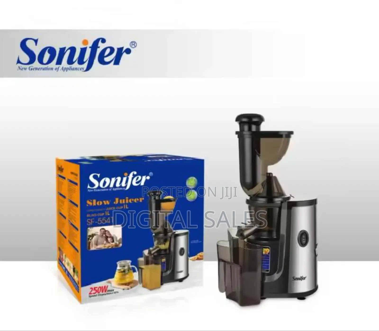 Sonifer Electric Vegetable Citrus Machine Slow Juicer