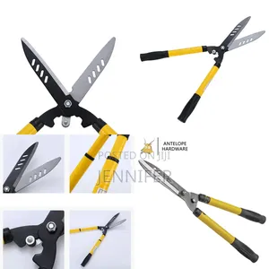 Heavy Duty Metal Garden Hedge Shear Cutter Black Yellow
