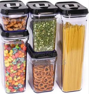 5pcs Airtight Food Storage Containers