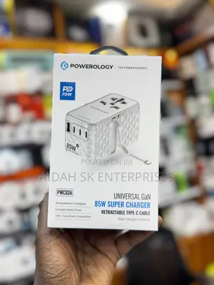 Powerology Universal Gan 85w Super Charger