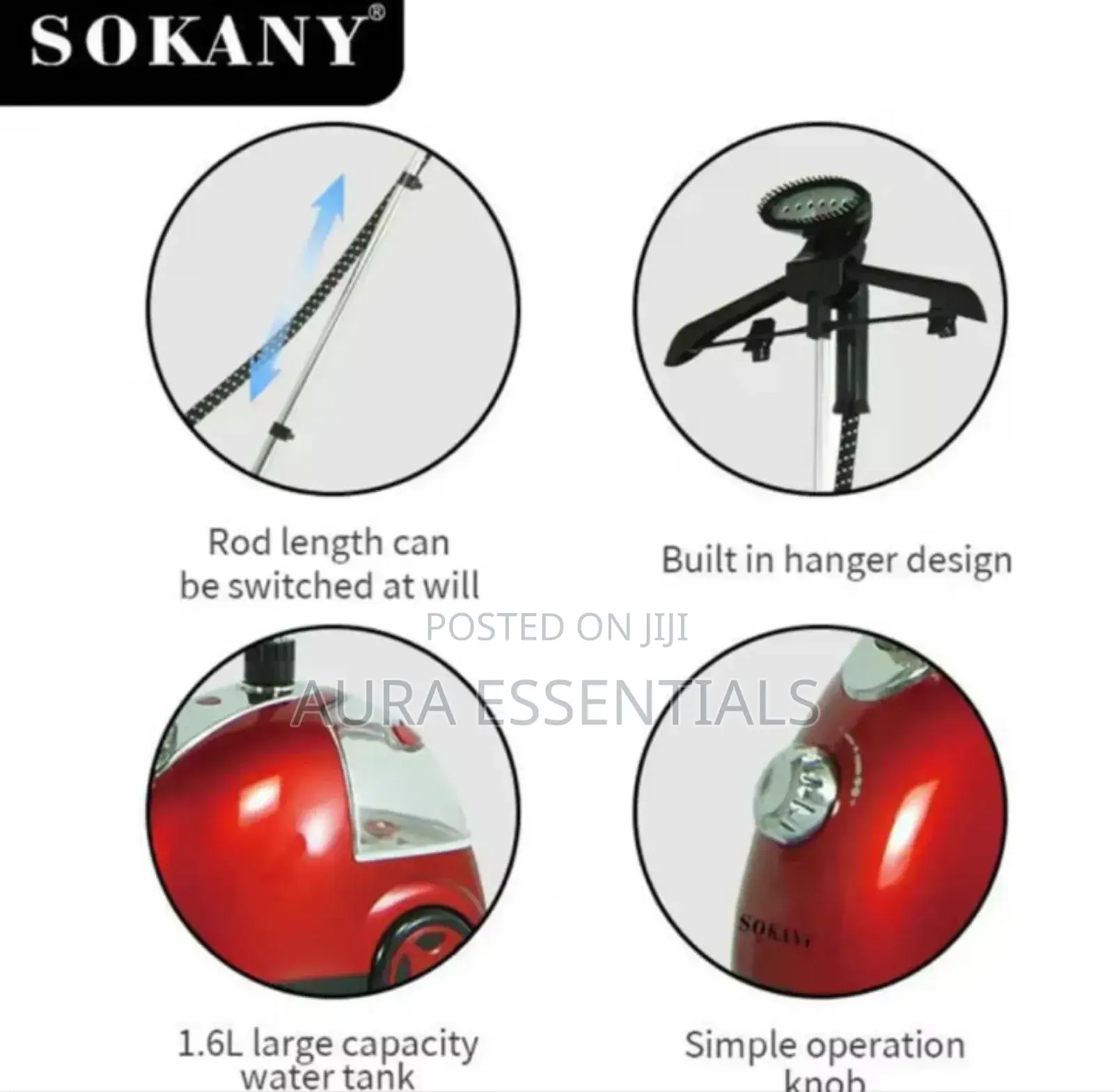 Sokany Steam Handheld Ironing Machine