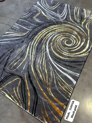 Gold and Gray Centre Rugs
